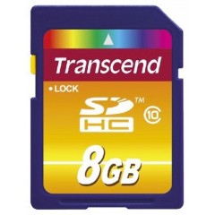 Transcend 8 GB Class 10 MLC SDHC卡 TS8GSDHC10
