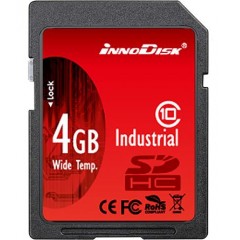 InnoDisk 4 GB Class 10 SLC 工业用 SD卡 DS2A-04GI81W1B