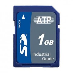 ATP 1 GB Class 6 SLC 工业用 SD卡 AF1GSDI-ZADXM