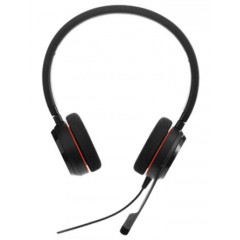 Jabra Evolve 20 黑色 头顶戴式 耳机 4999-823-109, USB插头