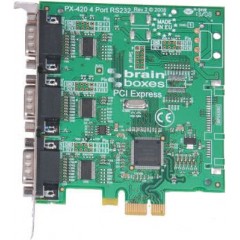 Brainboxes PX-431 3端口 RS232 PCIe 串行板, 921.6kbit/s波特率