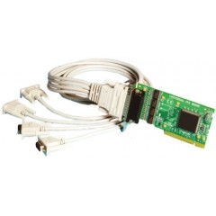 Brainboxes IS-450 4端口 RS232 PCI 板