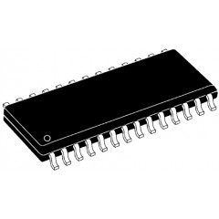 Microchip dsPIC33FJ128GP802-I/SO 16bit DSP（数字信号处理器）, 40MHz, 128 kB ROM 闪存, 16 kB RAM, 10x12bit ADC