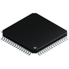 Microchip DSPIC33FJ128MC706-I/PT 16bit DSP（数字信号处理器）, 40MHz, 128 kB ROM 闪存, 16 kB RAM, 64引脚