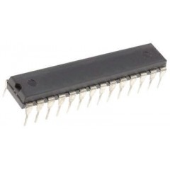 Microchip DSPIC33FJ128GP708-I/PT 16bit DSP（数字信号处理器）, 40MIPS, 12 kB ROM 闪存, 1 kB RAM, 28引脚
