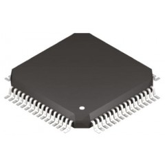 Microchip DSPIC33EP512GM706-I/PT 16bit DSP（数字信号处理器）, 60MHz, 512 kB ROM 闪存, 48 kB RAM, 64引脚