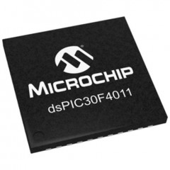 Microchip dsPIC30F 系列 dsPIC30F4011-30I/ML 16bit DSP（数字信号处理器）, 30MIPS, 1.024 kB、48 kB ROM 闪存