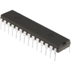 Microchip DSPIC33EP128MC202-I/SP 16bit DSP（数字信号处理器）, 140MHz, 128 kB ROM 闪存, 16 kB RAM, 28引脚