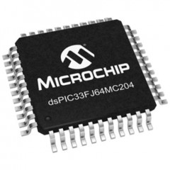 Microchip dsPIC33FJ64MC204-I/PT 16bit DSP（数字信号处理器）, 40MHz, 64 kB ROM 闪存, 8 kB RAM, 9x12bit ADC