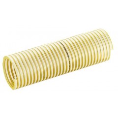 Merlett Plastics 9110460759200 5m长 85.4mm外径 黄色 PVC 强化 软管, 4 Bar, 350mm弯曲半径
