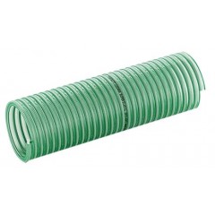 Merlett Plastics 911022045000G 10m长 52.8mm外径 绿色 PVC 强化 软管, 4 Bar, 180mm弯曲半径
