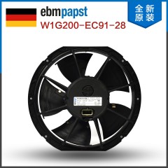 ebm-papst 冷凝风扇 EC axial fans W1G200-EC91-28 230VAC 32W 0.25A φ200mm EC axial fan - HyBlade