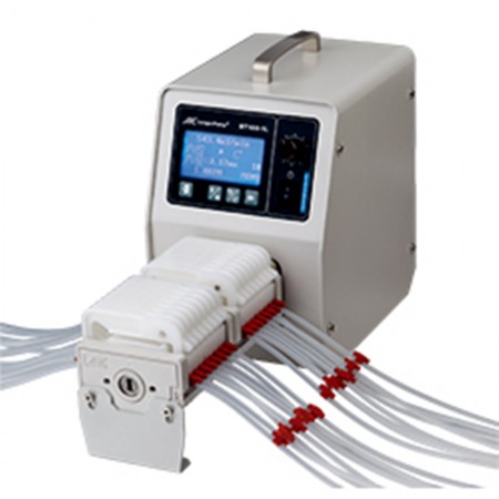 保定兰格 BT100-1L流量型蠕动泵 实验室多通道恒流泵/多泵头串联