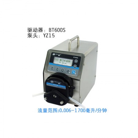 保定雷弗 BT600S调速型数显蠕动泵 实验室恒流泵泵头可配YT15/YZ1