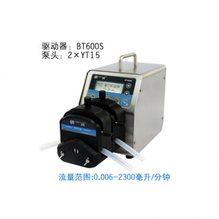 保定雷弗 BT600S调速型数显蠕动泵 实验室恒流泵泵头可配YT15/YZ1