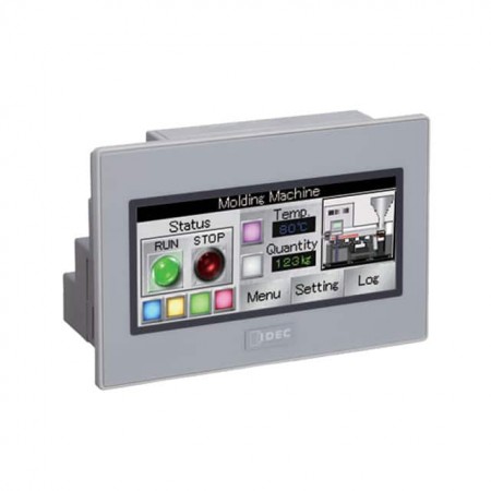 IDEC FT1A-C12RA-W  触摸屏  显示颜色  IP66 - 防尘，耐水