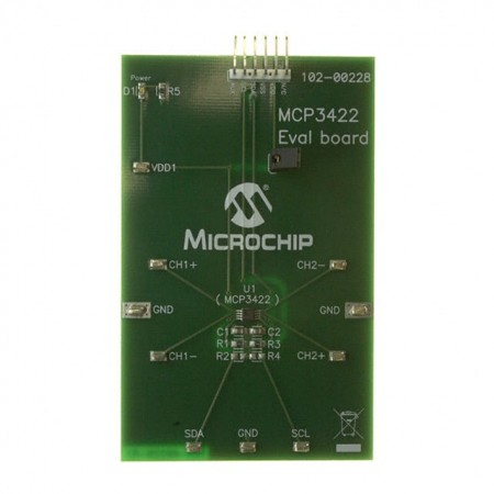 Microchip Technology MCP3422EV  串行  -