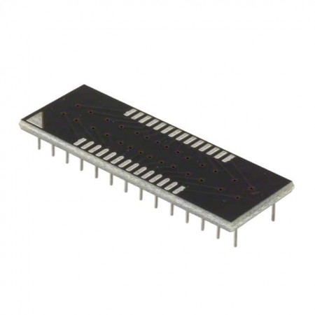 Aries Electronics 28-35W000-10  Correct-A-Chip® 35W000  SMD 至 DIP  2.800\ 长 x 0.500\ 宽（71.12mm x 12....