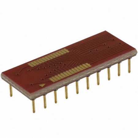 Aries Electronics 20-351000-11-RC  Correct-A-Chip® 351000  SMD 至 DIP  2.000\ 长 x 0.400\ 宽（50.80mm x ...