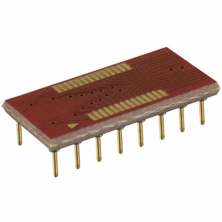 Aries Electronics 16-351000-11-RC  Correct-A-Chip® 351000  SMD 至 DIP  1.600\ 长 x 0.400\ 宽（40.64mm x ...