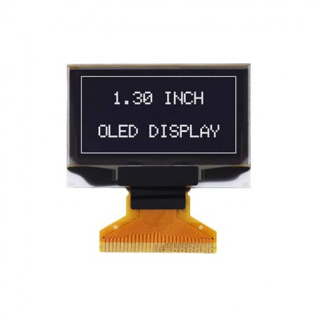 DLC Display Co.,Ltd DLC0130ANOG-W  SH1106G  SPI
