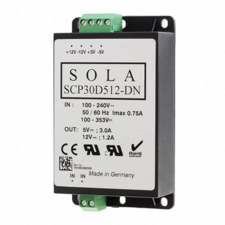 SolaHD SCP30D512-DN  ITE（商业）  IP20，通用输入