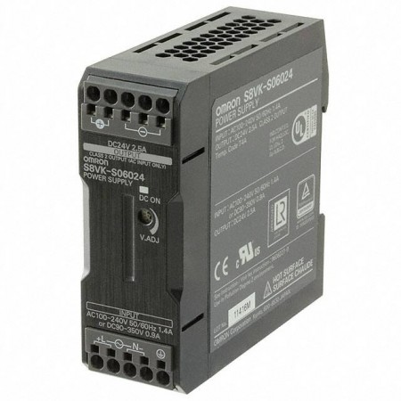 Omron Automation and Safety S8VK-S06024  ITE（商业）  可调输出，负载均分，通用输入