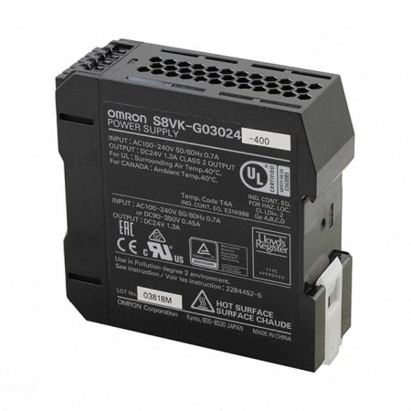 Omron Automation and Safety S8VK-G03024-400  ITE（商业）  可调输出，PFC，通用输入