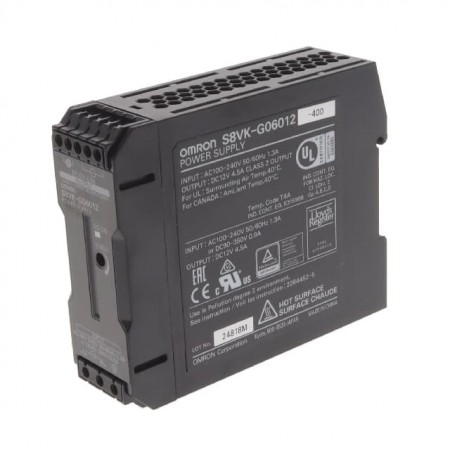 Omron Automation and Safety S8VK-G06012-400  ITE（商业）  可调输出，PFC，通用输入