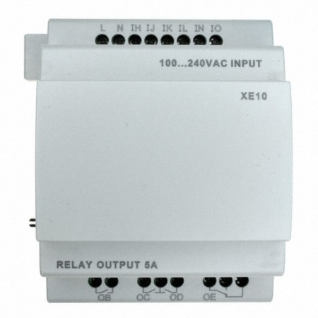 Crouzet 88970323  输入，输出（I/O）模块  输入数和6 - 数字  输出数和4 - 继电器  安装底座安装，DIN 轨道  -