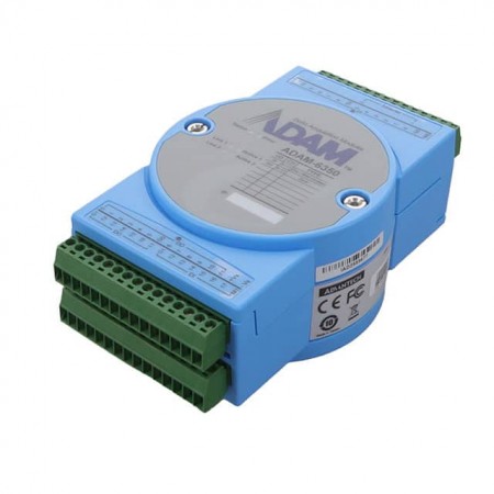 Advantech Corp ADAM-6350-A1  输入，输出（I/O）模块  输入数和18 - 数字  输出数和18 - 数字  安装底座安装