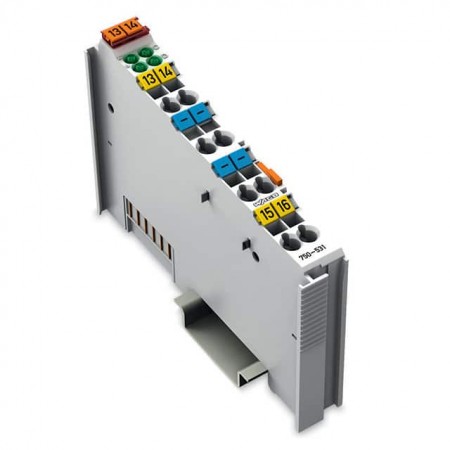 WAGO Corporation 750-531  输出模块  输入数和-  输出数和4 - 数字  安装DIN 轨道  -