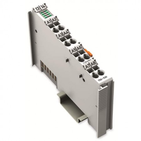 WAGO Corporation 750-530  输出模块  输入数和-  输出数和8 - 数字  安装DIN 轨道  -