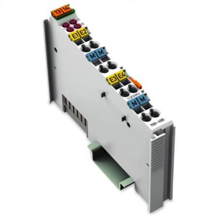 WAGO Corporation 750-455  输入模块  输入数和4 - 模拟  输出数和-  安装DIN 轨道  -