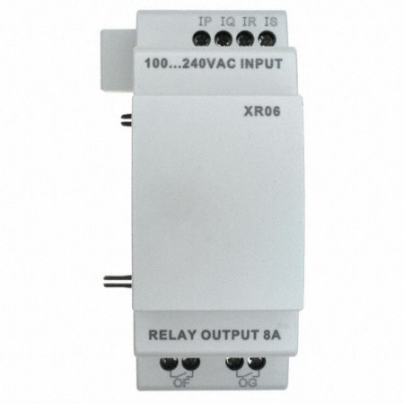 Crouzet 88970213  输入，输出（I/O）模块  输入数和4 - 数字  输出数和2 - 继电器  安装底座安装，DIN 轨道  -