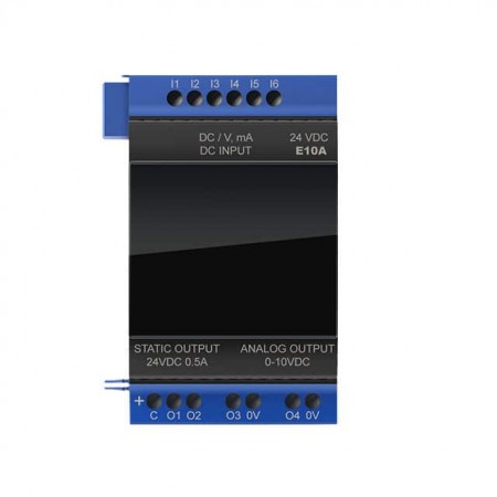 Crouzet 88982113  输入，输出（I/O）模块  输入数和6 - 数字/模拟  输出数和4 - 继电器  安装DIN 轨道  -