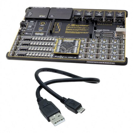 MikroElektronika MIKROE-3512  板评估平台  MCU 32-位  安装插口  板，电缆，配件