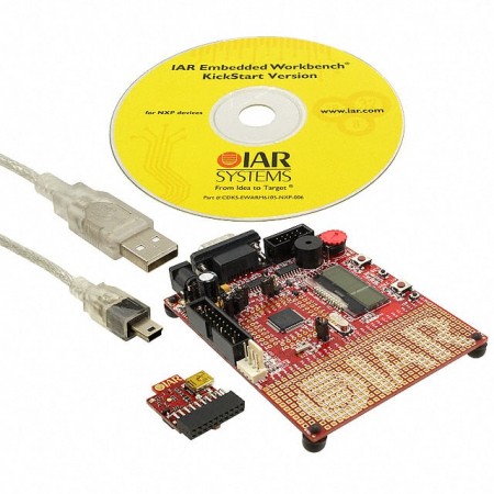 NXP USA Inc. OM13013,598  板评估平台  MCU 32-位  安装固定  板，电缆，LCD，J-Link Lite 编程器