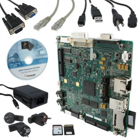 NXP USA Inc. MCIMX51EVKJ  板评估平台  MPU  安装固定  板，电缆，电源
