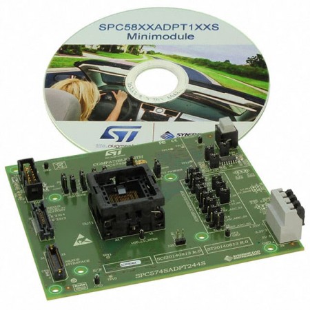 STMicroelectronics SPC574SADPT244S  板评估平台  MCU 32-位  安装插口  板