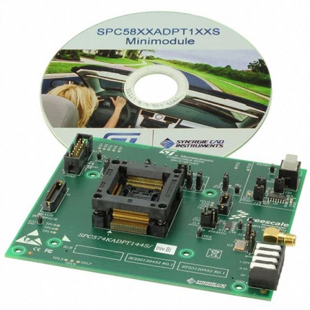 STMicroelectronics SPC574KADPT144S  板评估平台  MCU 32-位  安装插口  板