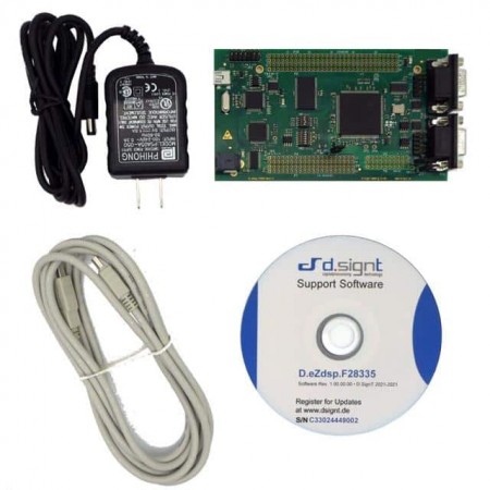 D.SignT DS.EZDSPF28335  板评估平台  DSP  安装固定  板，电缆，电源