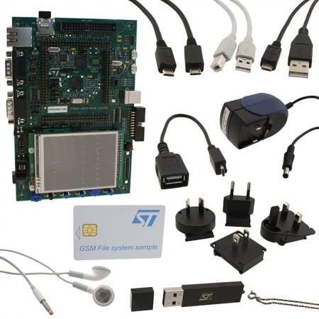 STMicroelectronics STM3240G-EVAL  板评估平台  MCU 32-位  安装固定  板，电缆，LCD，电源，配件