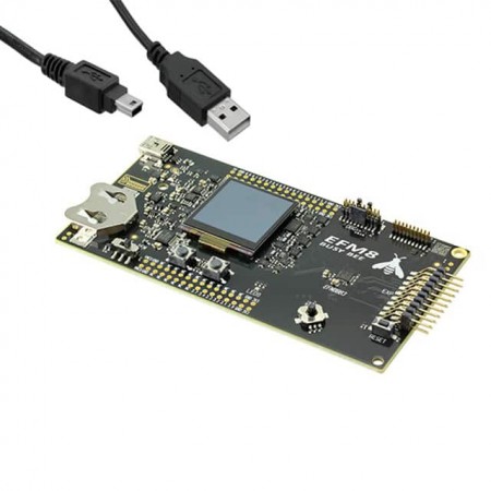 Silicon Labs SLSTK2022A  板评估平台  MCU 8-位  安装固定  板，电缆，LCD