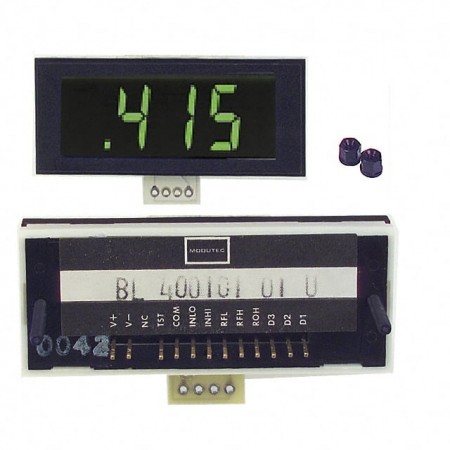 Jewell Instruments LLC BL-400101-01-U  LCD - 绿色字符，背光  -
