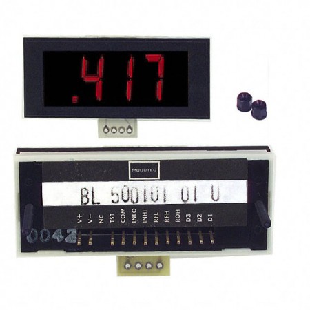 Jewell Instruments LLC BL-500101-01-U  LCD - 红色字符，背光  -