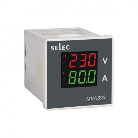 Selec Controls USA Inc. MVA593-CU  LCD - 双彩色字符，背光  -
