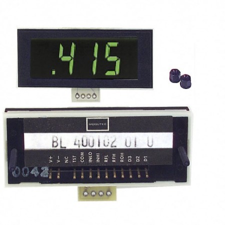 Jewell Instruments LLC BL-400102-01-U  LCD - 绿色字符，背光  -