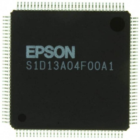 Epson Electronics America Inc-Semiconductor Div S1D13A04F00A100  视频显示器  128-TQFP
