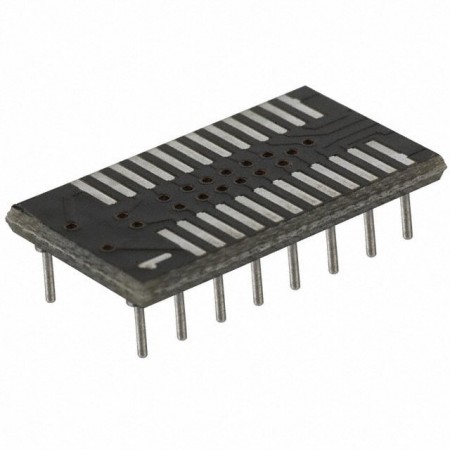 Aries Electronics 16-350000-10  Correct-A-Chip® 350000  SMD 至 DIP  1.600\ 长 x 0.450\ 宽（40.64mm x 11.43mm）